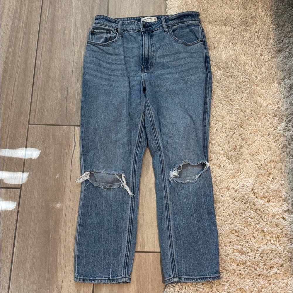 Abercrombie & Fitch The Skinny High Rise Pant Curve Love - Picture 7 of 8